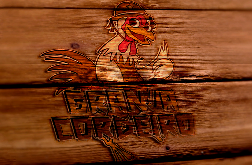 Granja Cordeiro, logo & mascot
