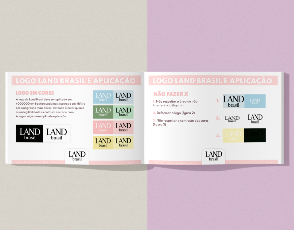 Land Brasil, brand guidelines