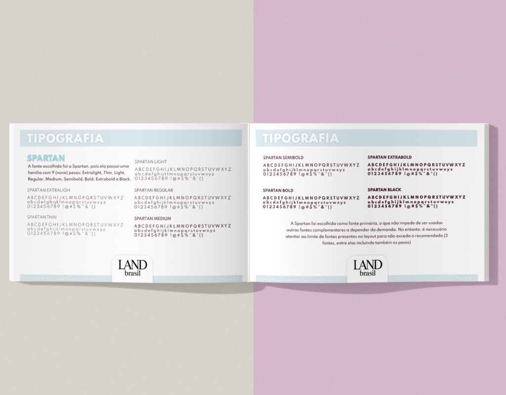 Land Brasil, brand guidelines