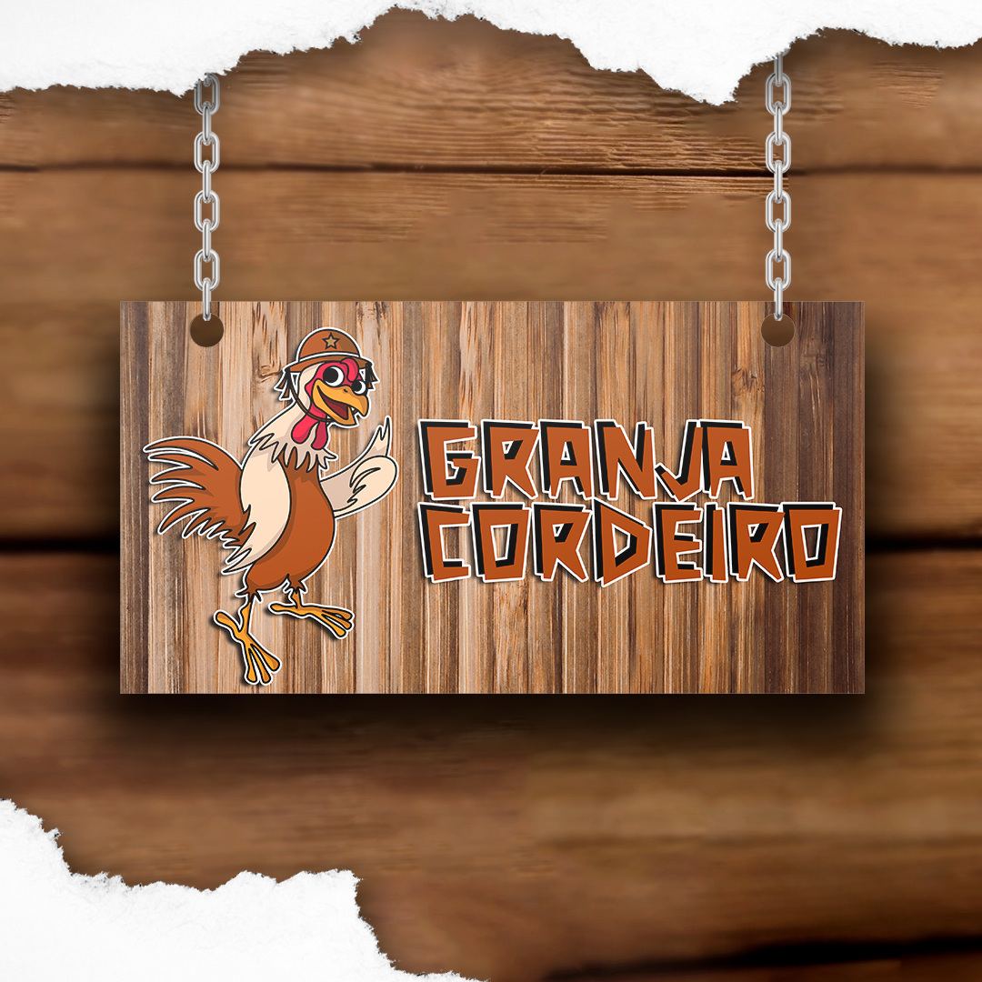 Granja Cordeiro, logo & mascot