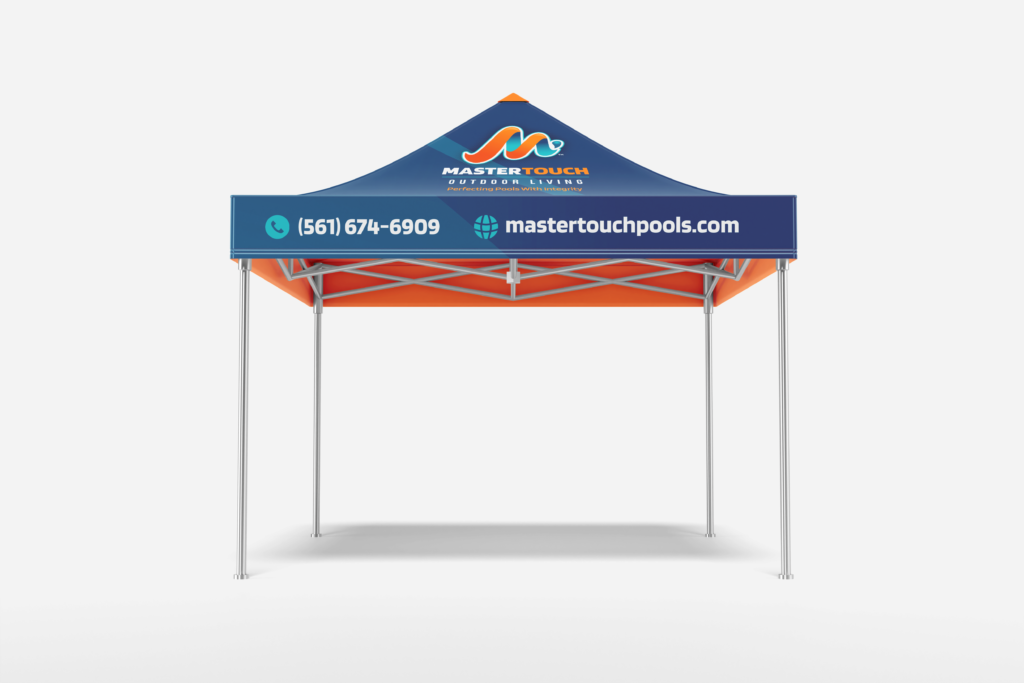 Master Touch Outdoor Living, event display tent