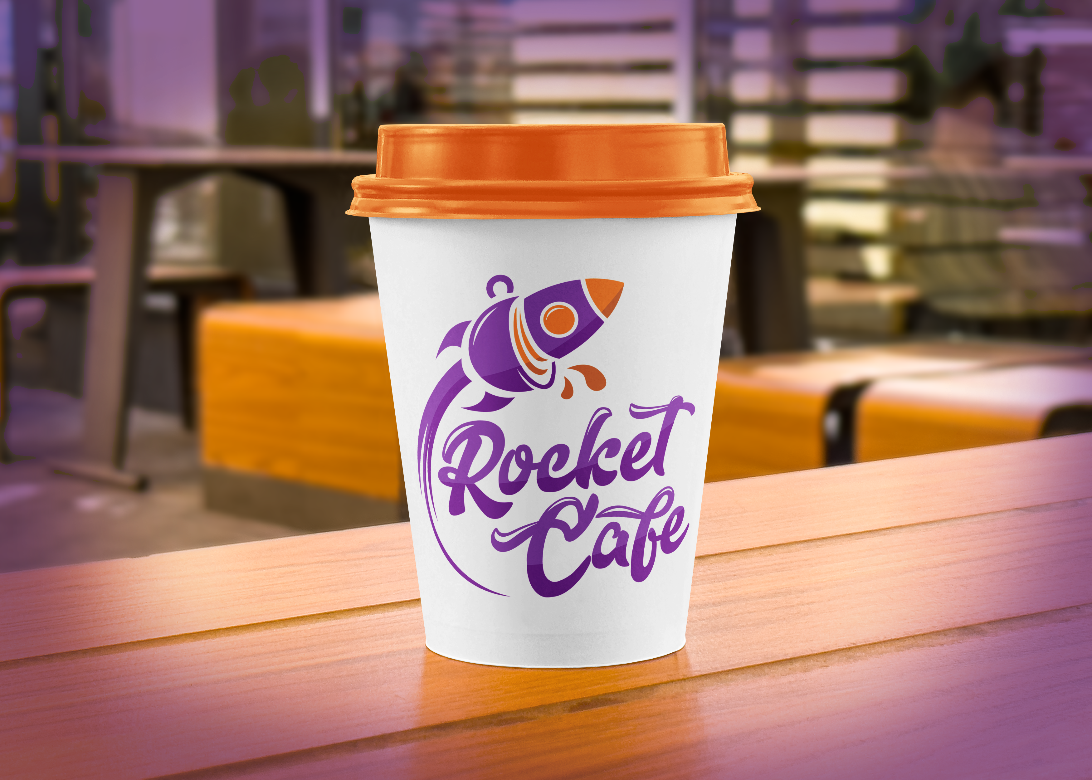 Rebrand and Redesign Rocket Cafe